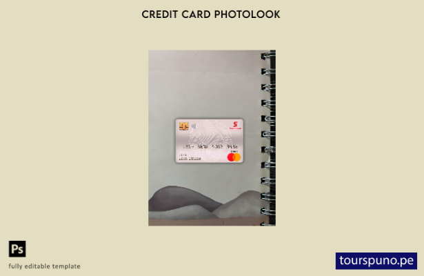 listo para imprimir plantilla frontal de aspecto fotográfico de tarjeta de dé 34